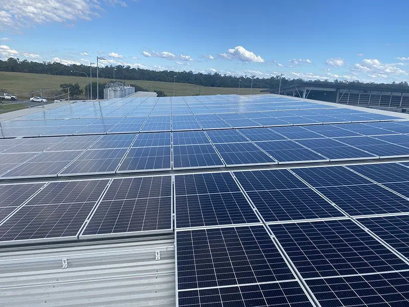 Brisbane City Council Willawong waste transfer station solar